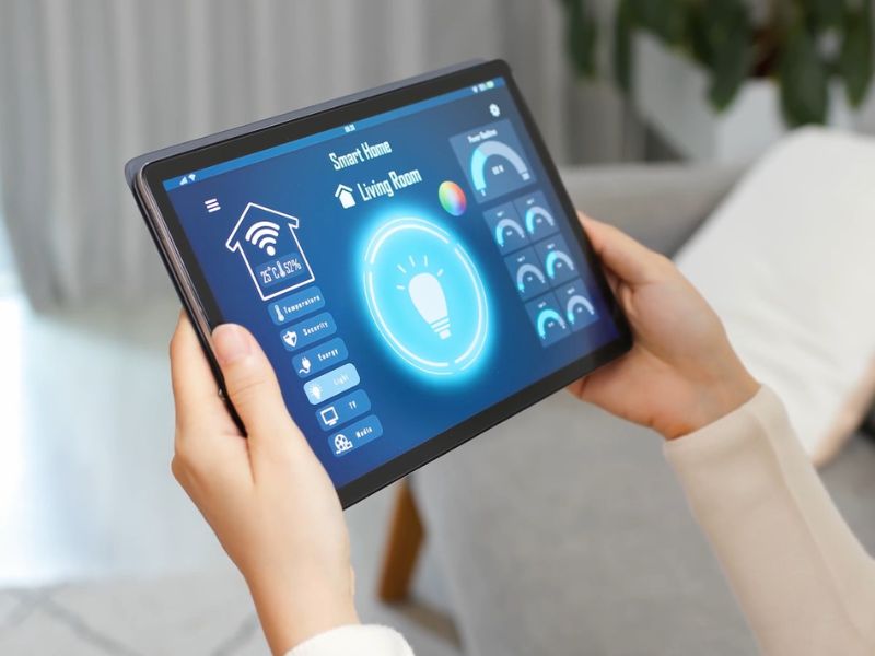 Prikaz smart light sistema u kući
